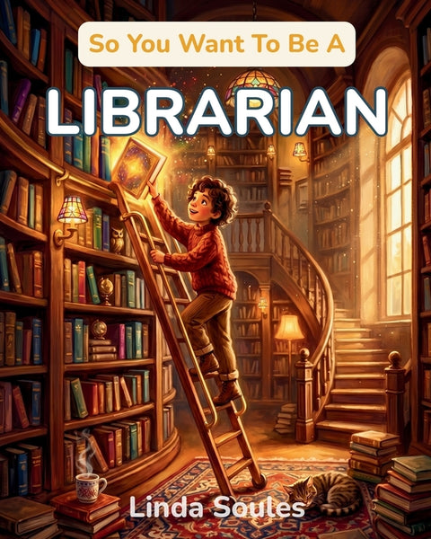 So You Want To Be A Librarian: A Kids' Guide to Libraries, Book Curation, Information Science, and the Resourceful Guides Who Help Us Find Stories, An by Soules, Linda