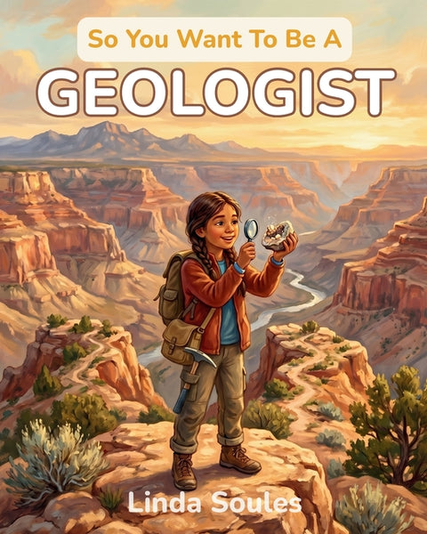 So You Want To Be A Geologist: A Kids' Guide to Geology, Rocks and Minerals, Earth Science, and the Curious Scientists Who Read the Stories Written in by Soules, Linda