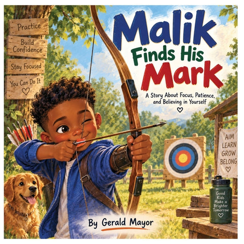 Malik Finds His Mark: A Story About Focus, Patience, and Believing in Yourself by Mayor, Gerald