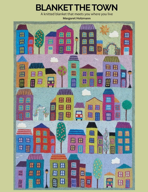 Blanket the Town Knitting Pattern: A Knitted Blanket That Meets You Where You Live