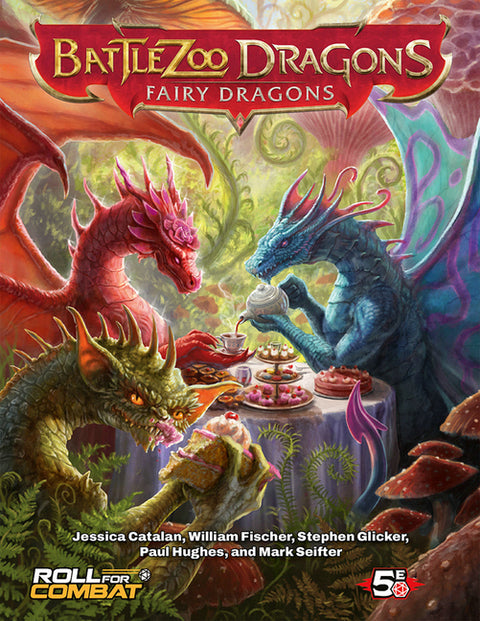 Battlezoo Dragons: Fairy Dragons (5e) by Glicker, Stephen