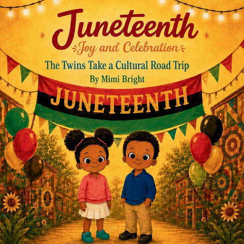 Two by Twins - Juneteenth Joy and Celebration: Juneteenth Joy and Celebration: The Twins Take a Cultural Road Trip by Bright, Mimi