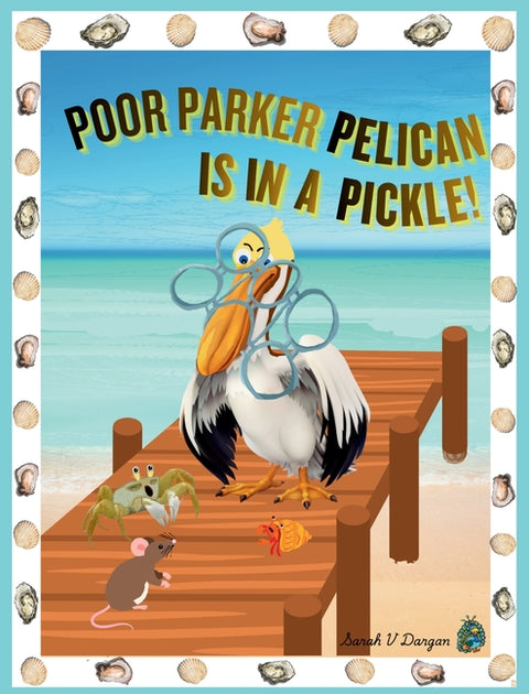 Poor Parker Pelican Is In A Pickle: Molly Mouse, Hermit Crab, and Ghost Crab try to free Parker Pelican's beak from trash