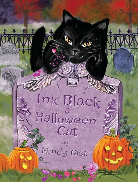 Ink Black a Halloween Cat by Gist, Mindy