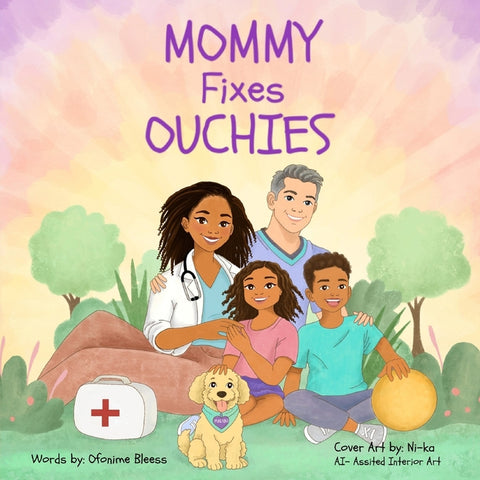Mommy Fixes Ouchies: A Children's Book About Injuries, Feelings, and Feeling Safe Again by Bleess, Ofonime A.