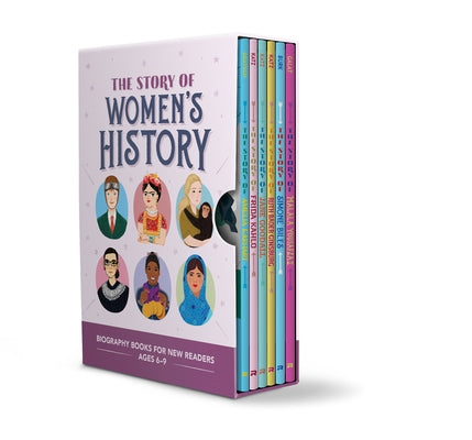 The Story of Women's History Box Set: Inspiring Biographies for Young Readers by Rockridge Press