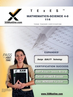 TExES Mathematics-Science 4-8 114 Teacher Certification Test Prep Study Guide by Wynne, Sharon A.