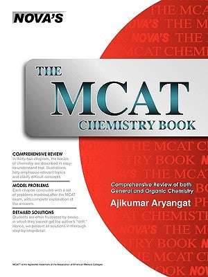 The MCAT Chemistry Book by Aryangat, Ajikumar