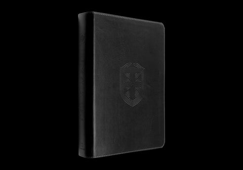 ESV Men's Study Bible (Trutone, Charcoal, Shield Design) by Ortlund, Ray