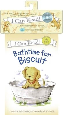 Bathtime for Biscuit [With CD] by Capucilli, Alyssa Satin