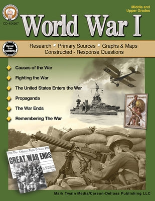 World War I, Grades 6-12 by Doss, Janie