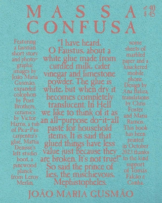 Jo?o Maria Gusm?o: Massa Confusa by Gusmao, Joao Maria