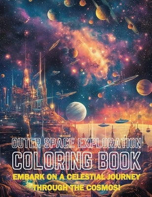 Outer Space Exploration Coloring Book: Embark on a Celestial Journey Through the Cosmos! by Dreamweaver, Emma