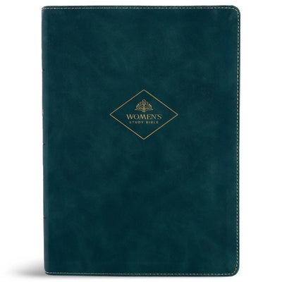 CSB Women's Study Bible, Peacock Leathertouch, Indexed by Dan Laing, Stefana