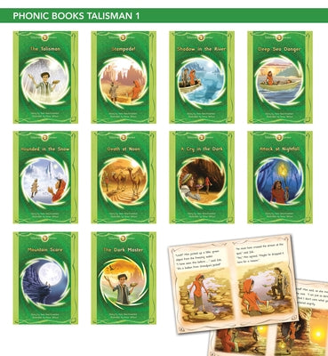 Phonic Books Talisman 1: Decodable Books for Older Readers (Alternative Vowel Spellings) by Phonic Books