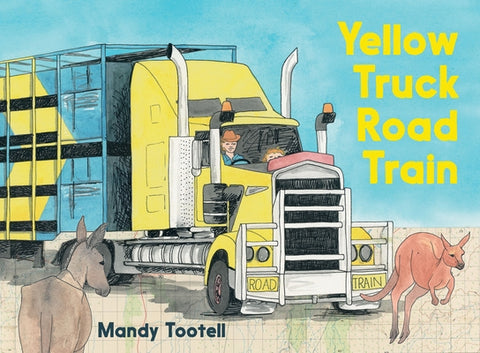 Yellow Truck Road Train by Tootell, Mandy