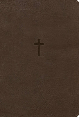 CSB Super Giant Print Reference Bible, Optimal Type, Digital Study Edition, Brown Leathertouch, Indexed by Csb Bibles by Holman