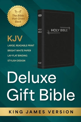 KJV Holy Bible: Deluxe Gift Bible - Black with Silver Frame: King James Version Bible by Global Publishing Partners