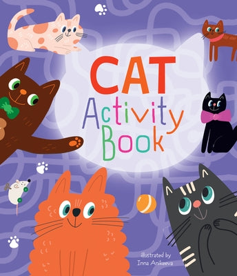 Cat Activity Book by Anikeeva, Inna