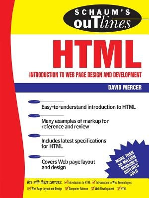 Schaum's Outline of HTML by Mercer, David