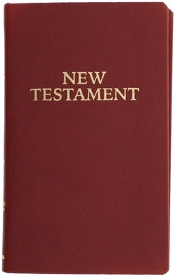 RSV Pocket New Testament (Burgundy) by Scepter Publishers