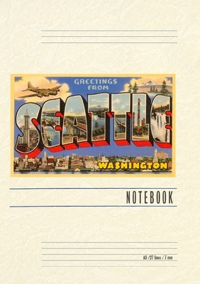Vintage Lined Notebook Greetings from Seattle by Found Image Press