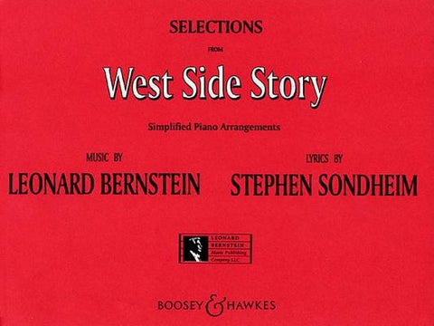 West Side Story: Simplified Piano Arrangements by Sondheim, Stephen