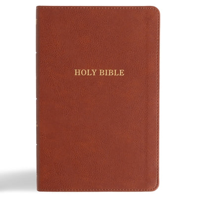KJV Thinline Bible, Burnt Sienna Leathertouch by Holman Bible Publishers