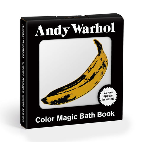 Andy Warhol Color Magic Bath Book: (Bath Time Books, Bath Books for Toddlers and Babies, Waterproof Books) by Mudpuppy