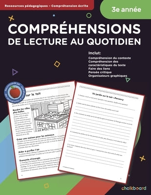 Canadian French Daily Reading Comprehension Grade 3 by Turnbull, Demetra