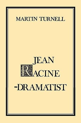 Jean Racine by Turnell, Martin