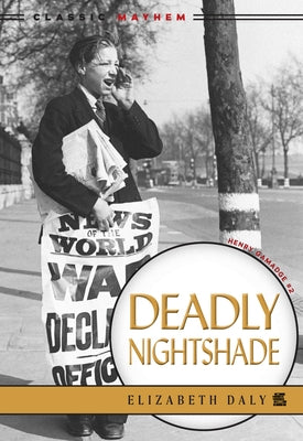 Deadly Nightshade by Daly, Elizabeth