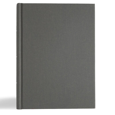 KJV Study Bible, Large Print Edition, Charcoal Cloth Over Board by Holman Bible Publishers