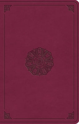 ESV Premium Gift Bible (Trutone, Raspberry, Emblem Design) by Esv Bibles