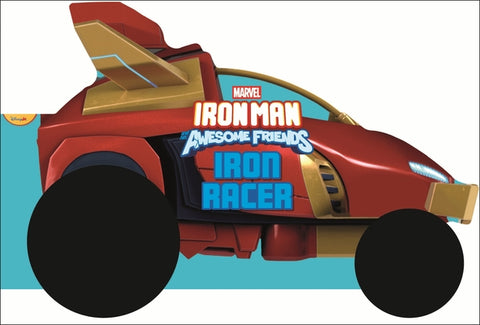 Marvel Iron Man and His Awesome Friends Iron Racer by Dk