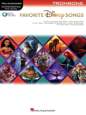Favorite Disney Songs: Instrumental Play-Along for Trombone by Deneff, Peter