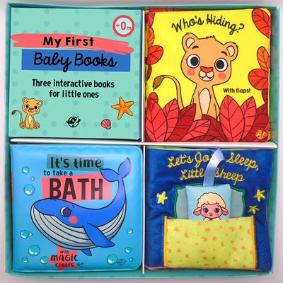 My First Baby Books: Three Interactive Books for the Little Ones Volume 4 by Teba, Alicia