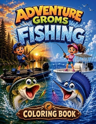 Adventure Groms: Fishing Coloring Book by Ennis, Tyler