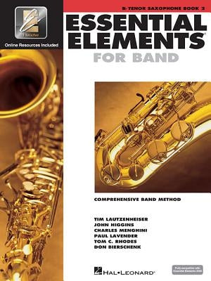 Essential Elements for Band BB Tenor Saxophone - Book 2 with Eei (Book/Online Audio) by Hal Leonard Corp