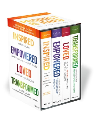 Product Is Hard Svpg Box Set: Includes Inspired, Empowered, Loved, and Transformed by Cagan, Marty