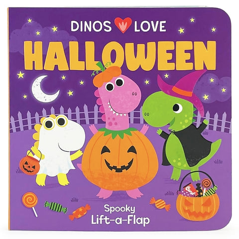 Dinos Love Halloween by Cottage Door Press