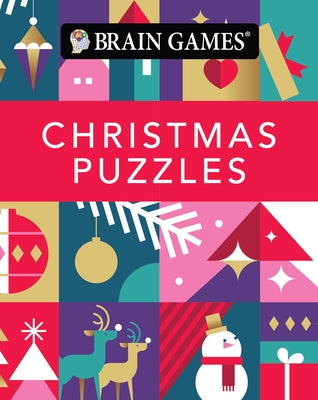 Brain Games Mini - Christmas Puzzles (Stocking Stuffer - Design Cover): Volume 2 by Publications International Ltd