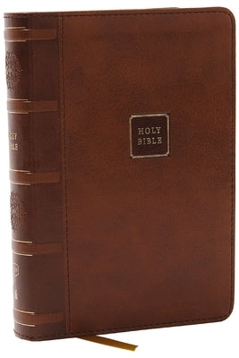 KJV Compact Bible W/ 43,000 Cross References, Brown Leathersoft, Red Letter, Comfort Print: Holy Bible, King James Version: Holy Bible, King James Ver by Thomas Nelson
