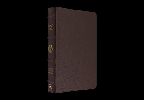ESV Heirloom Bible, Alpha: Personal Size Edition (Calfskin, Mahogany) by Esv Bibles