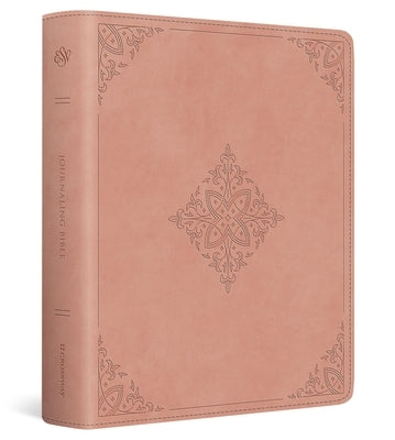 ESV Journaling Bible, Red Letter (Trutone, Blush Rose, Fleur-De-Lis Design) by Esv Bibles