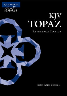 KJV Topaz Reference Edition, Brown Calf Split Leather, Kj674: Xr by 