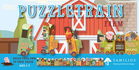 Farm Animals 26-Piece Puzzle by Robbins, Christopher