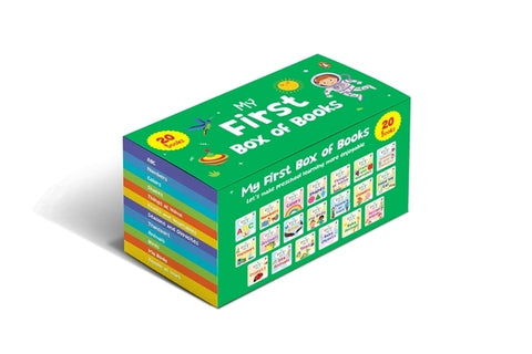 My First Box of Books (20 Books): A Boxset of 20 Illustrated Board Books Ideal Gift for Kids, Toddlers [Penguin Early Learning Series] by Books, Penguin