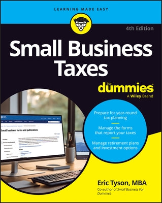 Small Business Taxes for Dummies by Tyson, Eric