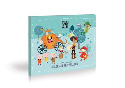 Wonderful Coloring - 12 Coloring Stories by Today Is Art Day